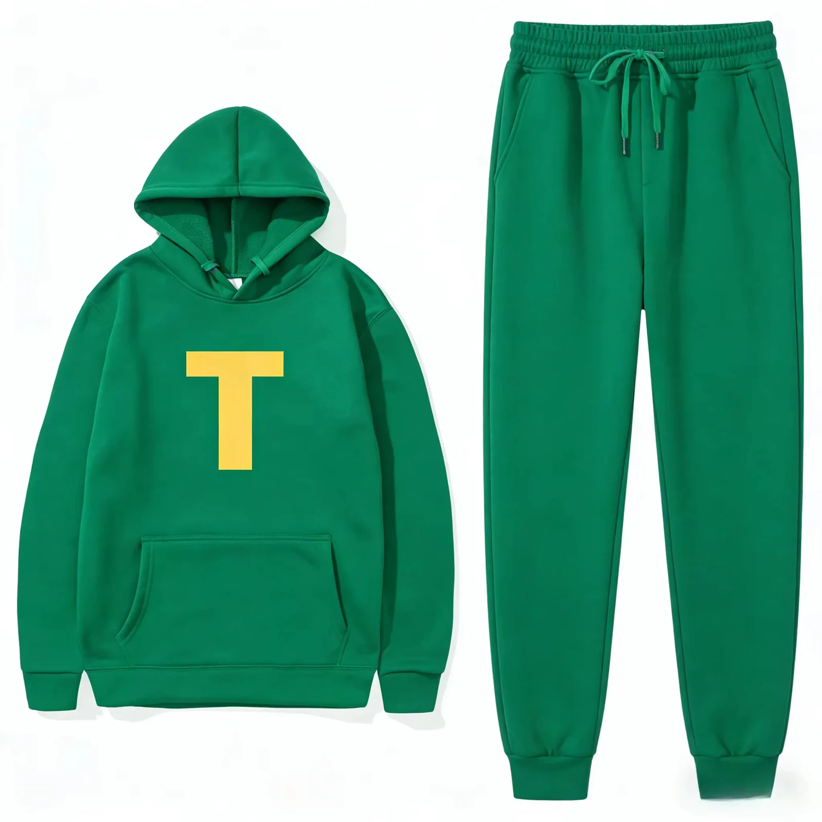 Alvin and The Chipmunks: The Squeakquel Hoodie Sweatshirt Set, Unisex Drop Shoulder Pullover, Matching Outfits for Best Friends