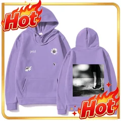 Ariana Grande Petal Hoodies Long Sleeve Fashion Hooded Sweatshirts Graphic Merch Casual Loose Design Printing Pullovers Unisex