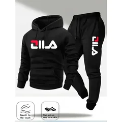 2026 Spring and Autumn Men's Casual Suit Hooded Sweatshirt and Sweatpants 2-in-1 Comfortable Suit Suitable for Both Men and Wome