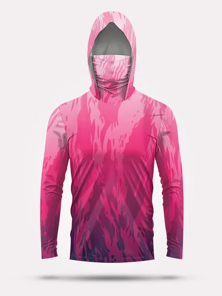 2026 Summer Best-selling Outdoor Leisure Sports Fashion Comfortable and Simple Patterned Printed Men's Long-Sleeved Shirt