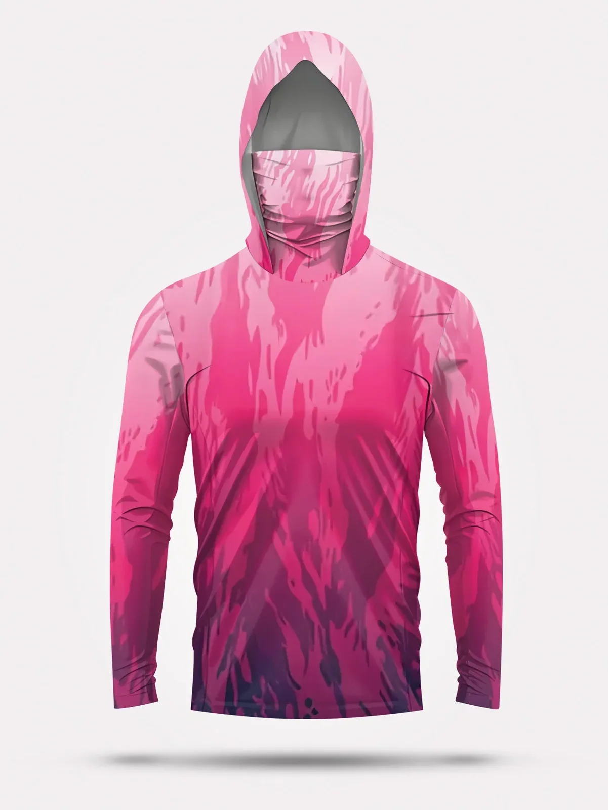 2026 Summer Best-selling Outdoor Leisure Sports Fashion Comfortable and Simple Patterned Printed Men's Long-Sleeved Shirt