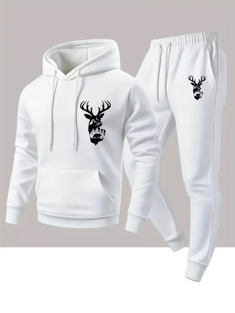 Halloween pumpkin high-quality men's sportswear casual jogging clothes men's multifunctional sportswear sports pants fashionable