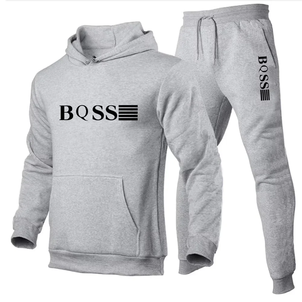 2026 Men's Sports Suits Fashion Tracksuit Women Hoodies + Pants Two Pieces Sets Running Casual Sweatshirts Sweatpants
