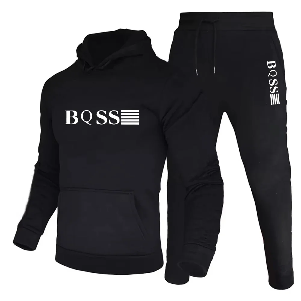 2026 Men's Sports Suits Fashion Tracksuit Women Hoodies + Pants Two Pieces Sets Running Casual Sweatshirts Sweatpants
