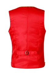 Hot Sale Men Royal Court Waistcoat Aristocrat Gentleman Vest Regency Rococo Prince Costume Victorian Cosplay Outfit For Wedding