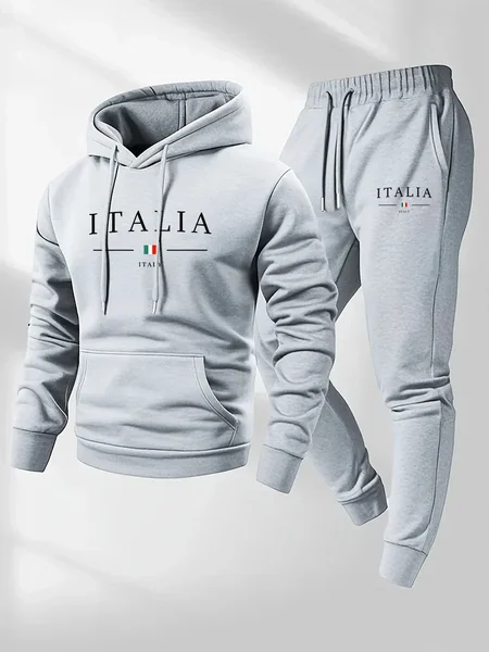 Hot Sales Men's Tracksuit Fashion Casual Hoodie Sweatshirts Outdoors Sports Jogging Clothing Autumn Winter Fitness Sportswear
