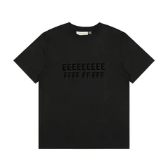 Classic brand double-line letter print set, high-quality summer T-shirt and shorts set, 100% pure cotton shorts and T-shirt set