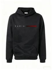 2026 New Men's Tracksuit Print Casual Hooded Sweatshirt Outdoors Sports Jogging Man Clothes Autumn Winter Single Hoodies Pants