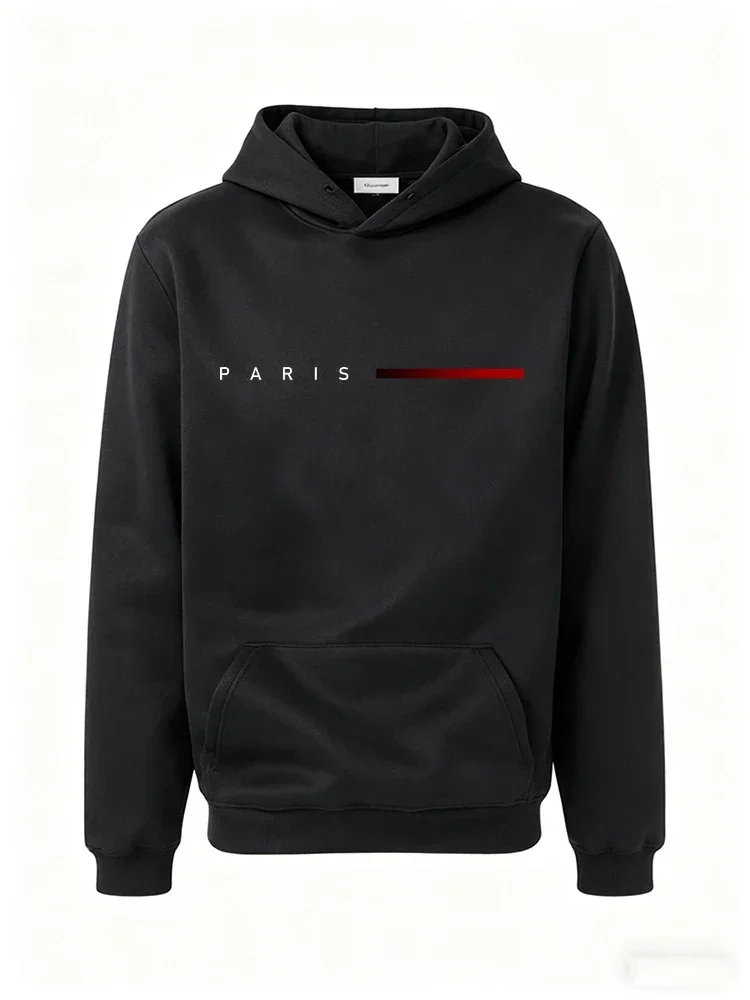 2026 New Men's Tracksuit Print Casual Hooded Sweatshirt Outdoors Sports Jogging Man Clothes Autumn Winter Single Hoodies Pants