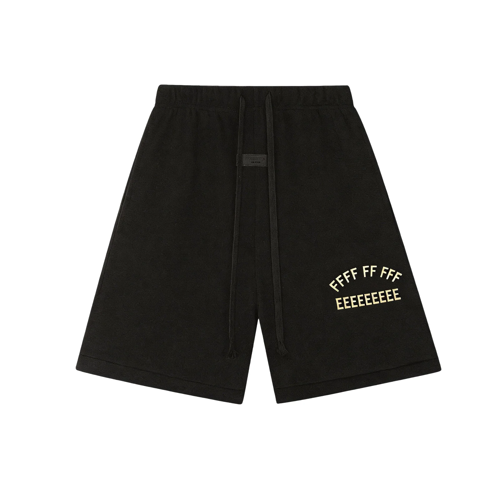 New Series Summer 2-piece Set Luxury Design Printed Letter Couple Shorts Top Double Line High Street Men's Oversized Shorts Set