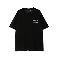 New Series Summer 2-piece Set Luxury Design Printed Letter Couple Shorts Top Double Line High Street Men's Oversized Shorts Set