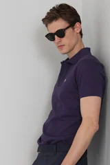 Laon Sports Polo Men's T-Shirt Purple