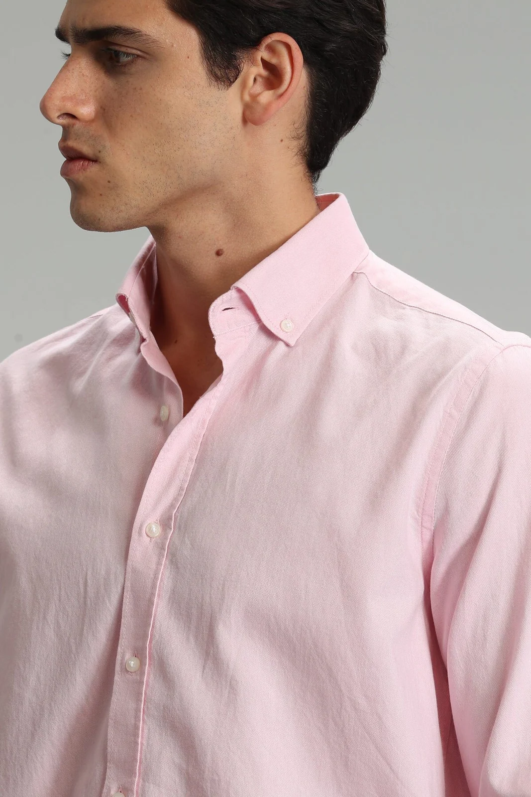 Danıel Erkek Smart Casual Gömlek Comfort Slim Fit Pembe