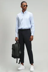 Harry Erkek Smart Gömlek Comfort Slim Fit Mavi