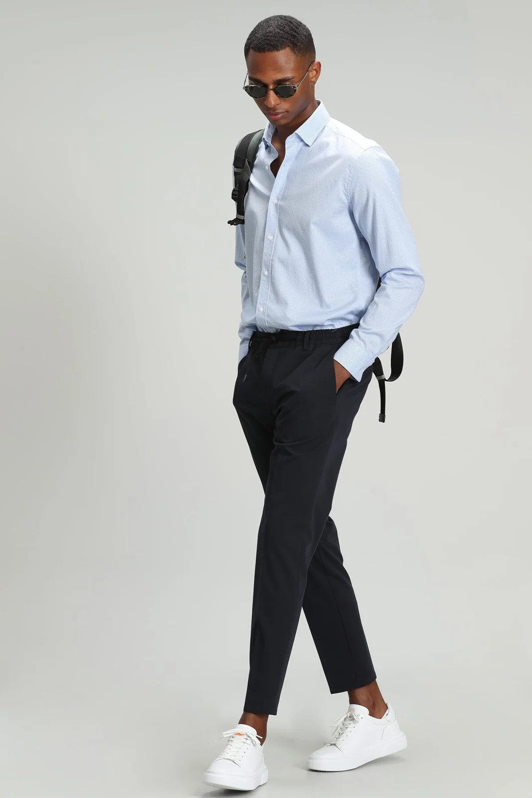 Harry Erkek Smart Gömlek Comfort Slim Fit Mavi