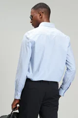 Harry Erkek Smart Gömlek Comfort Slim Fit Mavi