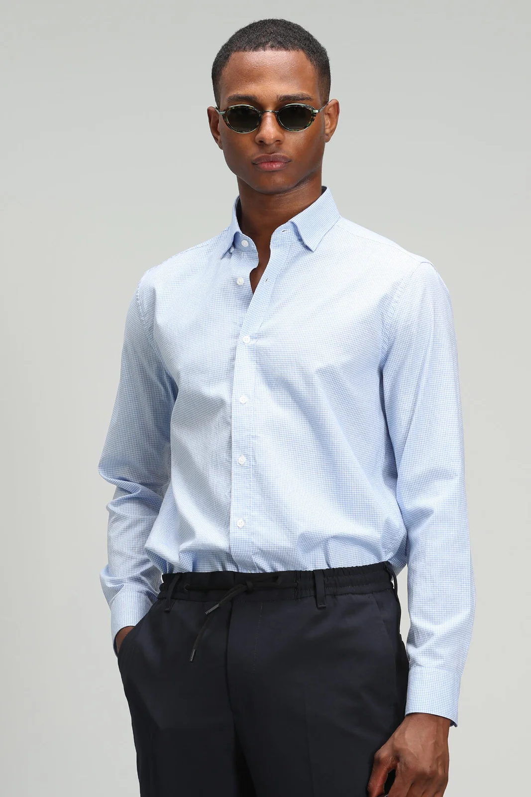 Harry Erkek Smart Gömlek Comfort Slim Fit Mavi