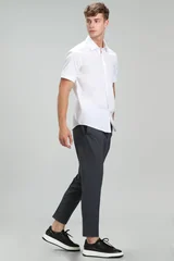Arus Erkek Smart Gömlek Slim Fit Beyaz