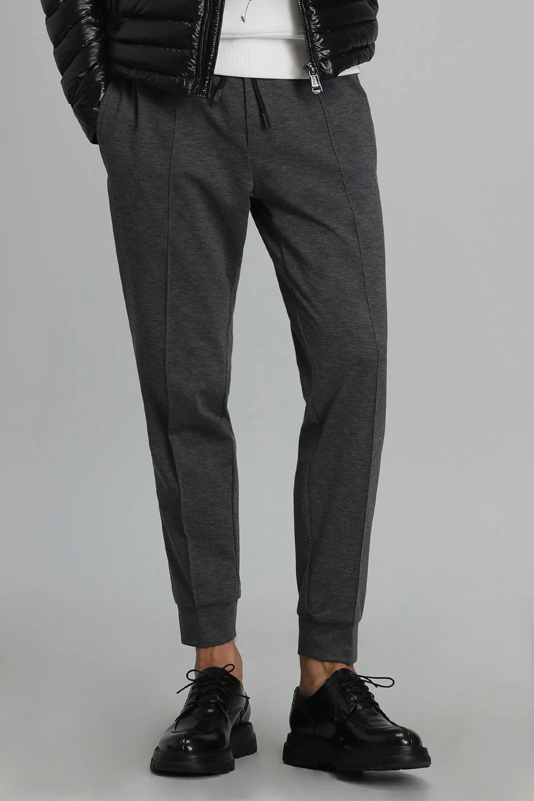 Larvı Jogger Pantolon Slim Fit Koyu Gri