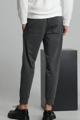 Larvı Jogger Pantolon Slim Fit Koyu Gri
