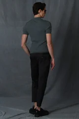 Alvı Smart Erkek Chino Pantolon Slim Fit Siyah