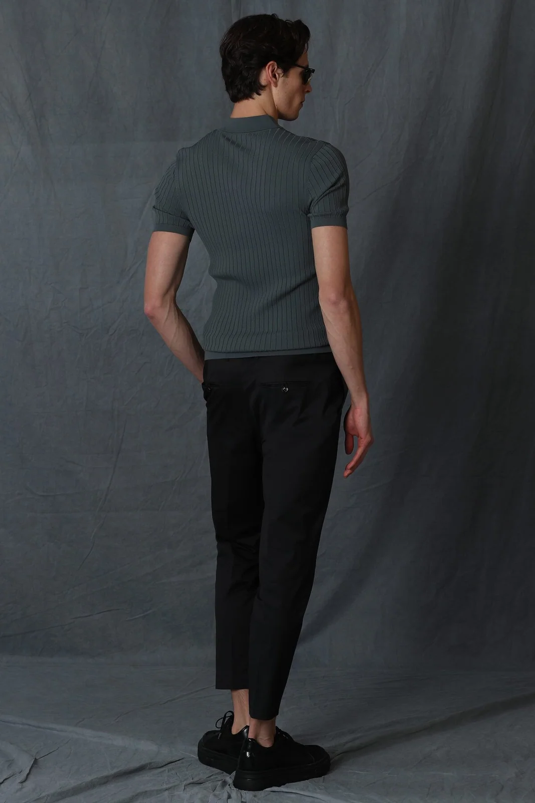 Alvı Smart Erkek Chino Pantolon Slim Fit Siyah