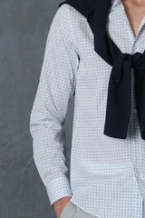 Kamara Erkek Smart Gömlek Comfort Slim Fit Açık Mavi