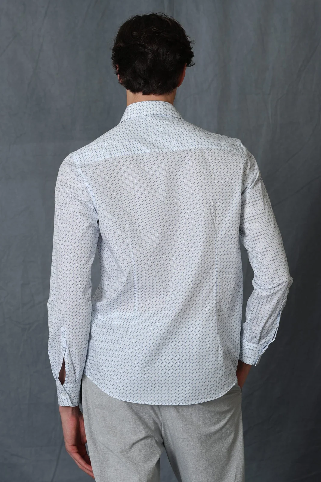 Kamara Erkek Smart Gömlek Comfort Slim Fit Açık Mavi