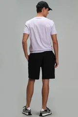 Andy Modern Grafik Tişört Lila
