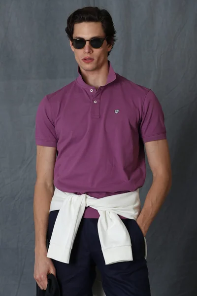 Laon Smart Erkek Polo Tişört Bordo