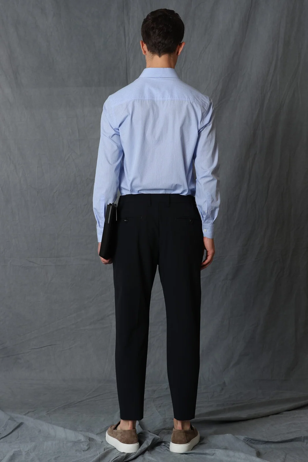 Salen Erkek Smart Gömlek Slim Fit Mavi