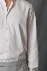 Nagoya Erkek Smart Gömlek Comfort Slim Fit Beyaz