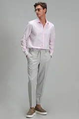 Nagoya Erkek Smart Gömlek Comfort Slim Fit Pembe