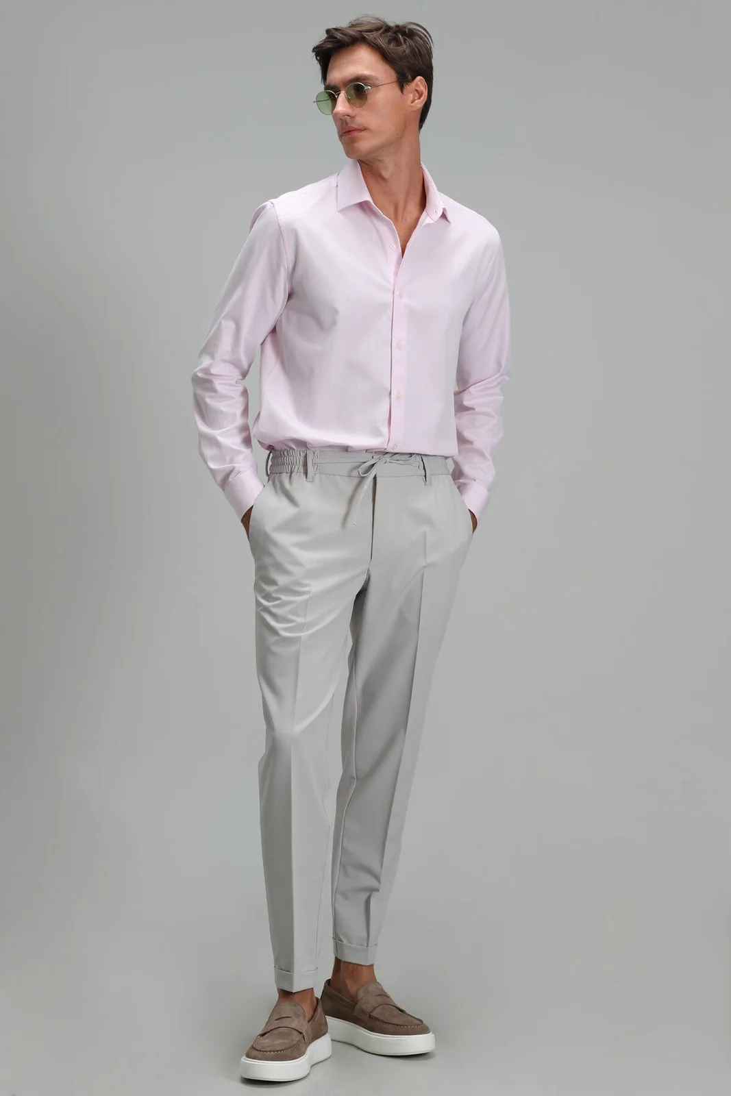 Nagoya Erkek Smart Gömlek Comfort Slim Fit Pembe