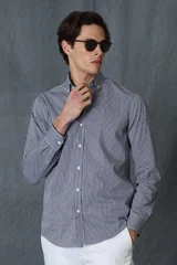Ardmın Erkek Smart Gömlek Slim Fit Lacivert