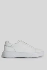 Tommy Erkek Deri Sneaker Ayakkabı Beyaz