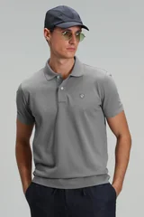 Laon Smart Erkek Polo Tişört Gri