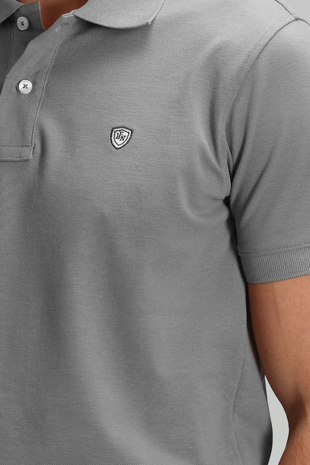 Laon Smart Erkek Polo Tişört Gri