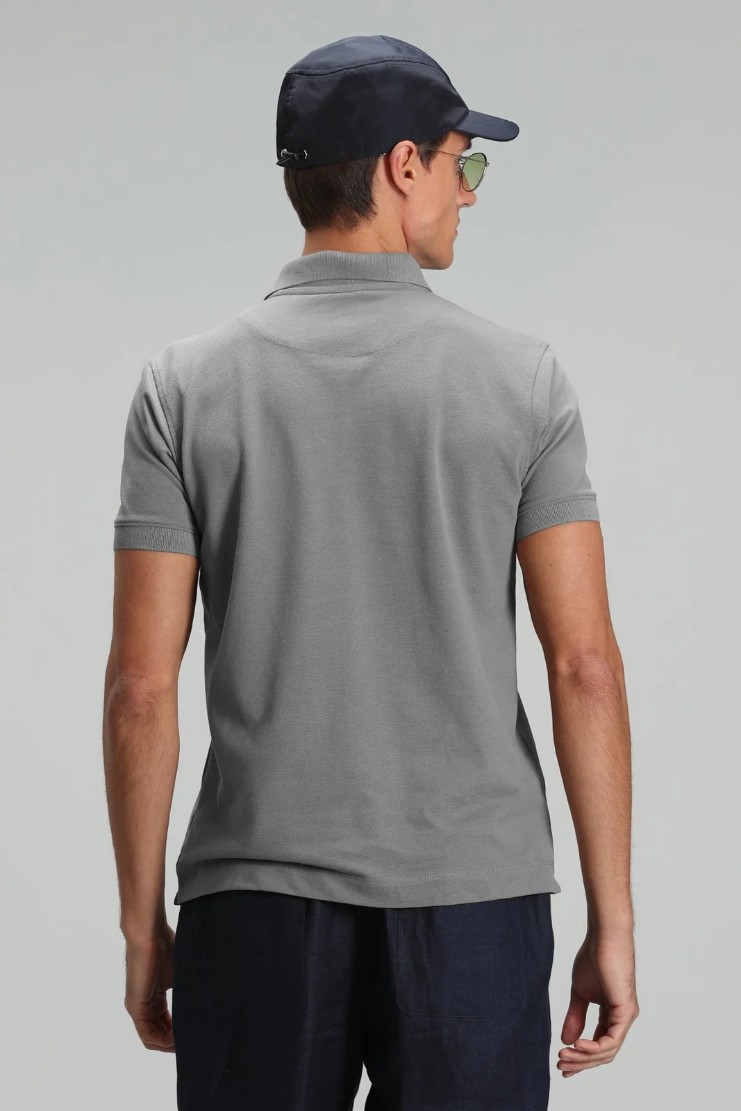 Laon Smart Erkek Polo Tişört Gri