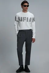 Todillo Erkek Sweatshirt Kırık Beyaz