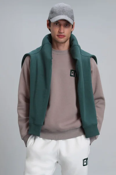 Owen Erkek Sweatshirt Vizon