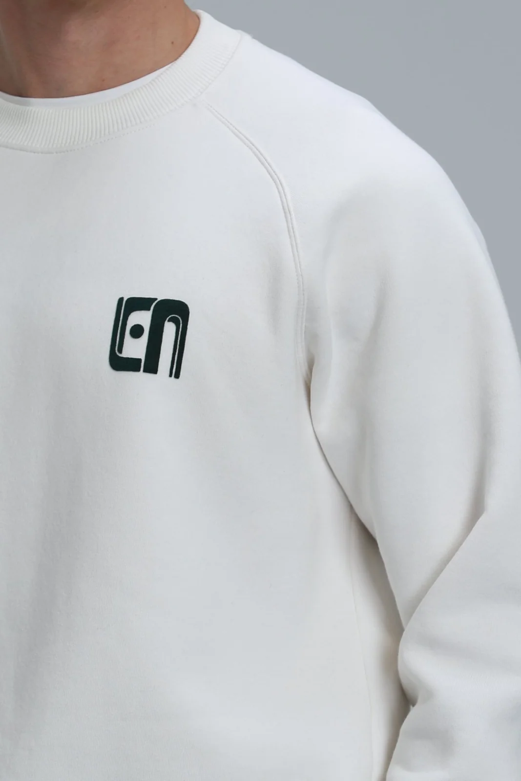 Owen Erkek Sweatshirt Kırık Beyaz